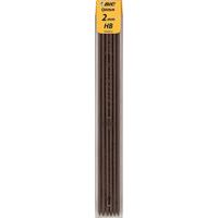 Etui 6 mines pour porte-mine 2 mm HB - Bic