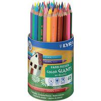 Pot 60 crayons de couleurs color giants - Lyra thumbnail image