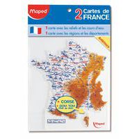 Pochette 2 cartes de France - Maped thumbnail image