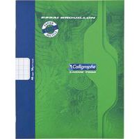 Cahier brouillon gamme écologique 56g 48 pages seyes 17X22 cm thumbnail image