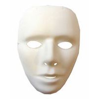 Masque vénitien à décorer unisexes 20 x 14 cm thumbnail image
