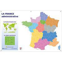 Carte murale muette France administrative thumbnail image