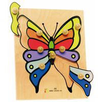 Encastrement bois : le papillon 9 pièces thumbnail image