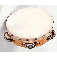 Tambourin cymbalettes peau naturelle ø 15 cm - Fuzeau thumbnail image