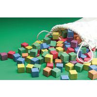 Set de 150 cubes en bois recyclé - Wissner thumbnail image