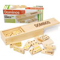 Coffret jeu de 28 dominos en bambou - Jeujura thumbnail image