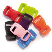 Sachet de 10 clips plastique 10mm en couleurs assorties thumbnail image