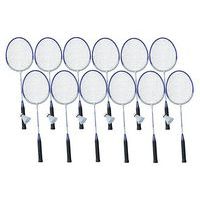 Lot de 12 raquettes badminton + 6 volants thumbnail image