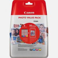 Cartouche Canon CLI-571 Pack 0386C004 4 couleurs - Canon thumbnail image
