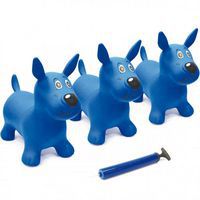 Lot de 3 chiens sauteurs bleus thumbnail image