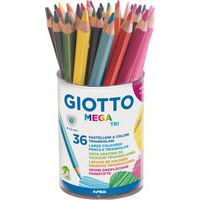 Pot 36 crayons mega tri - Giotto thumbnail image