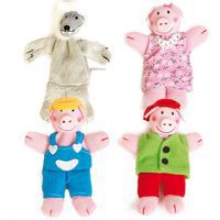 Marionnettes de doigts 'Les 3 Petits Cochons' thumbnail image