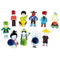 Kit 10 mascottes 3D autour du monde thumbnail image