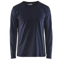 T-Shirt manches longues marine foncé