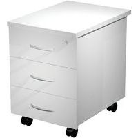 Caisson mobile 3 tiroirs sur roulettes - Artarredi