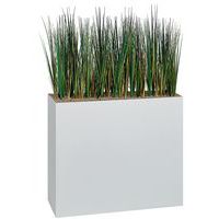 Jardinière métal sur patins M1 hauteur 74 cm Herbes