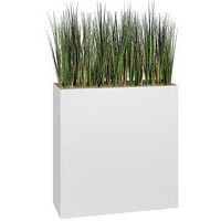 Jardinière métal sur roulettes M1 hauteur 90 cm Herbes