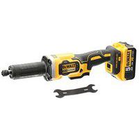 Meuleuse droite XR 18V 5Ah Li-Ion Brushless - 2 batteries - coffret - DEWALT
