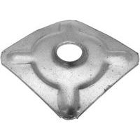 Plaquette galvanisée seule - Norail
