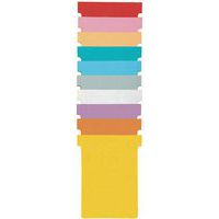 Fiches T - 5 lots de100 fiches - Indice 1,5 - Nobo