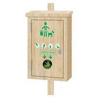 Distributeur de sachets canin en liasse bois - Manutan Expert