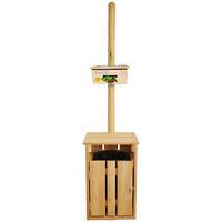 Borne Toutoubois avec sachet rouleau poubelle 35L - Manutan Expert
