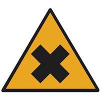Panneau danger - Matières nocives ou irritantes - Aluminium - 200 mm