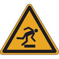 Panneau danger - obstacle au sol - Aluminium  - Manutan Expert