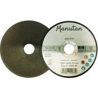 Disque à ébarber acier/inox – épaisseur 6mm - Manutan Expert