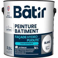 Peinture imperméable pour façade tous supports - Batir