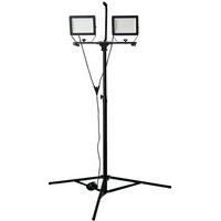 Projecteur LED sur trépied 2 x 100W Minos - Velamp