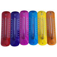 Thermomètre intérieur/extérieur en métal 19cm - Velamp