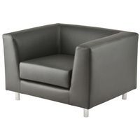 Fauteuil Florin cuir - Manutan Expert