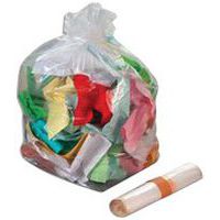 Lot de 100 sacs vigipirate bagy - 110l - transparent