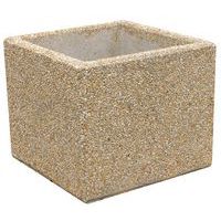 Jardinière béton carré - Manutan Expert