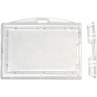 Porte-badge sécuritaire pour 2 cartes -Horizontal/Vertical- Lot de 100