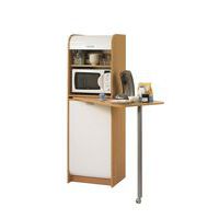 Meuble colonne cuisine avec table pivotante Snack Nantes