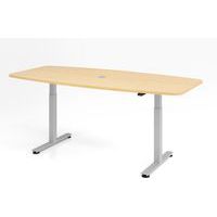 Table de réunion avec commande à touches - Hammerbacher