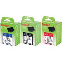 Pack carton 3 cassettes 6/56 - Encre noire - Trodat