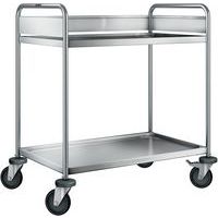 Chariot de débarrassage ARW 9 x 6-2 avec roues en acier galvanisé