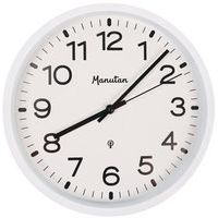 Horloge analogique murale radio-pilotée Ø 30 cm - Manutan Expert