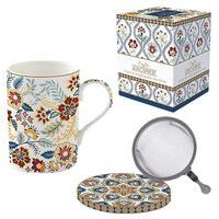 Coffret tisanière Cachemire - Coffee Mania