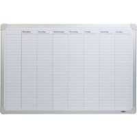 Planning hebdomadaire 60x90cm - 5 langues - Desq