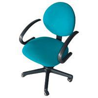 Chaise de bureau reconditionnée avec accoudoirs