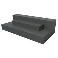 Pack assise modulable Cube 9 modules plastique recyclé Espace Urbain