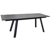 Table Agra 150/200/250 cm, plateau Verre Proloisirs