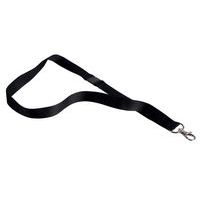 Lot de 10 tours de cou en textile noir - 840mm - Pavo