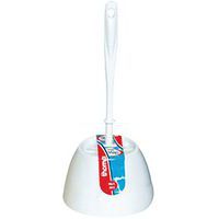 Porte-balai avec brosse WC en PVC - Thomas