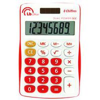 Calculatrice de poche easy 11x7 cm dual power - Lb office thumbnail image