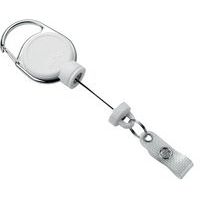 Enrouleur avec bouton pression pour porte- carte - Durable